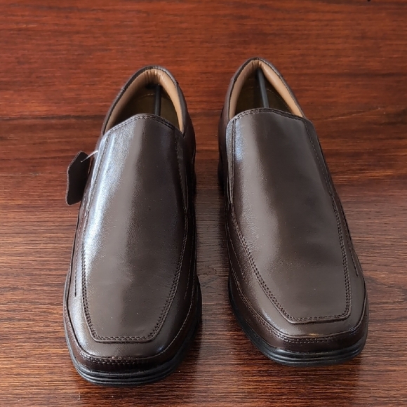 Emiliano Permilano 2 Italian Leather Brown Size 42(Approx US 9) Shoes New In Box - Picture 5 of 11